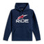 Alpinestars Ride Hoodie V3 Navy White Red