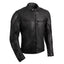 Oxford Route 73 3.0 Leather MS Jkt Blk