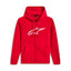 Alpinestars Ageless Zip Hoodie V3 Red/White