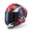 Alpinestars S-R7 Kinetis Helmet ECE06 Black Red White Glossy