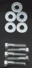ZINC PLATED REAR WHEEL SPROCKET HARDWARE KITS - view 1
