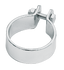 CHROME PIPE AND MUFFLER CLAMPS - view 1