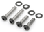 BLACK STAINLESS STEEL FENDER STRUT SCREW KITS - view 1