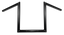 WESTLAND CUSTOMS ONE INCH DIAMETER SQUARE APE HANGERS - view 1