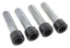 BLACK STAINLESS STEEL FOOT PEG SCREWS - view 1