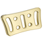 BILLET ALUMINUM BRAKE PEDAL PADS FOR TOURING - view 1