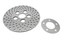 POLISHED AND DRILLED STAINLESS STEEL DISC BRAKE ROTORS - view 1