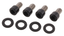 BLACK STAINLESS STEEL FRONT FENDER SCREW KITS - view 1