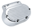 CHROME PLATED FINNED TRANSMISSION SIDE COVER - view 1