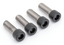 BLACK STAINLESS STEEL HANDLEBAR TOP CLAMP SCREW - view 1