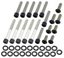 BLACK STAINLESS STEEL PRIMARY COVER SCREWS - view 1