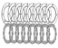 REPLACEMENT CLUTCH PLATES FOR PRIMO PRO-CLUTCH - view 1