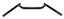 WESTLAND CUSTOMS ONE INCH DIAMETER CAFÉ RACER HANDLEBARS - view 1