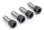 BLACK STAINLESS STEEL FRONT FENDER SCREW KITS - view 1