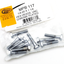 CHROME PLATED HEX HEAD CAP SCREWS ASSORTMENT - view 1