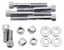 CHROME LOWER MOTOR MOUNT SCREW KIT FOR SOFTAIL - view 1