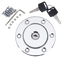 CHROME PLATED AERO-STYLE ALUMINUM GAS CAPS - view 1