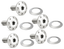 ARLEN NESS TITANIUM FLOATING ROTOR HARDWARE - view 1