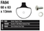 EBC FRONT DISC BRAKE PADS - view 1