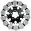 GALFER SKULLED DISC BRAKE ROTORS - view 1