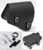 TEXAS LEATHER SPORTSTER FRAME BAG WITH BOTTLE HOLDER - view 1
