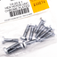 CHROME PLATED HEX HEAD CAP SCREWS ASSORTMENT - view 1
