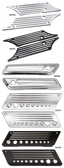 BILLET SADDLEBAG LATCH COVERS - view 1