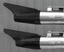 MCJ ADJUSTABLE EXHAUSTS FOR SPORTSTER - view 1