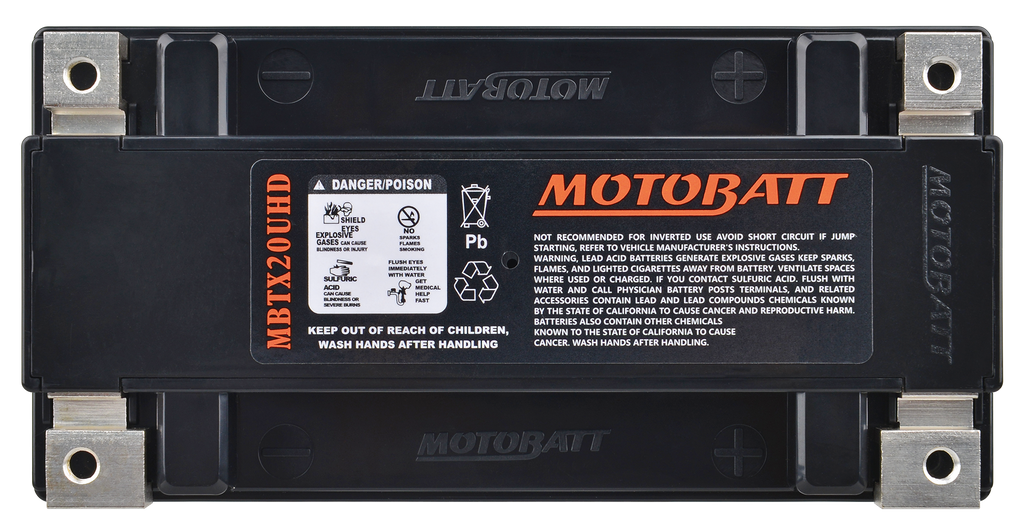 MOTOBATT AGM QUADFLEX BATTERIES - view 2