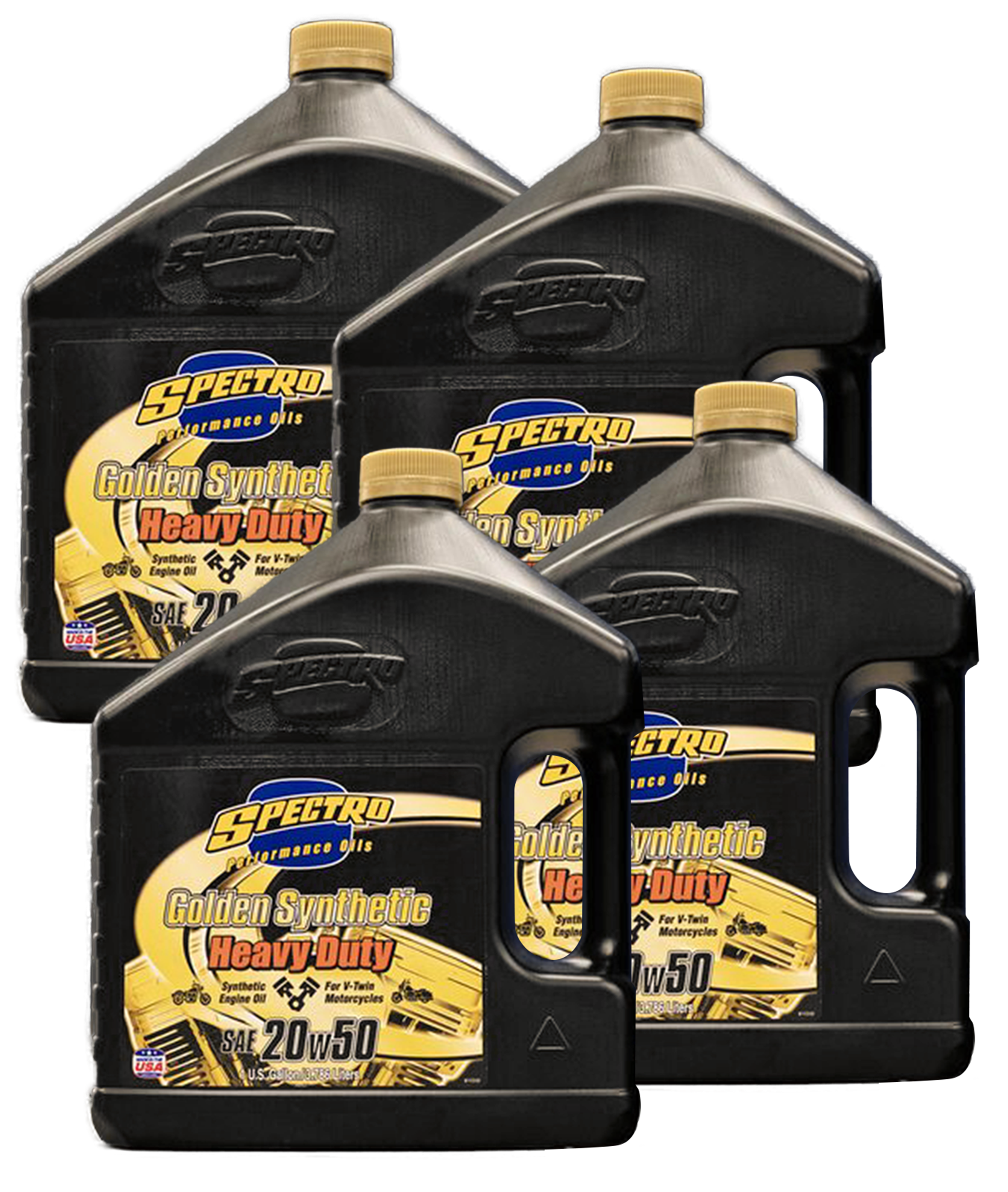 SPECTRO GOLDEN SYNTHETIC SAE 20W50 - view 1