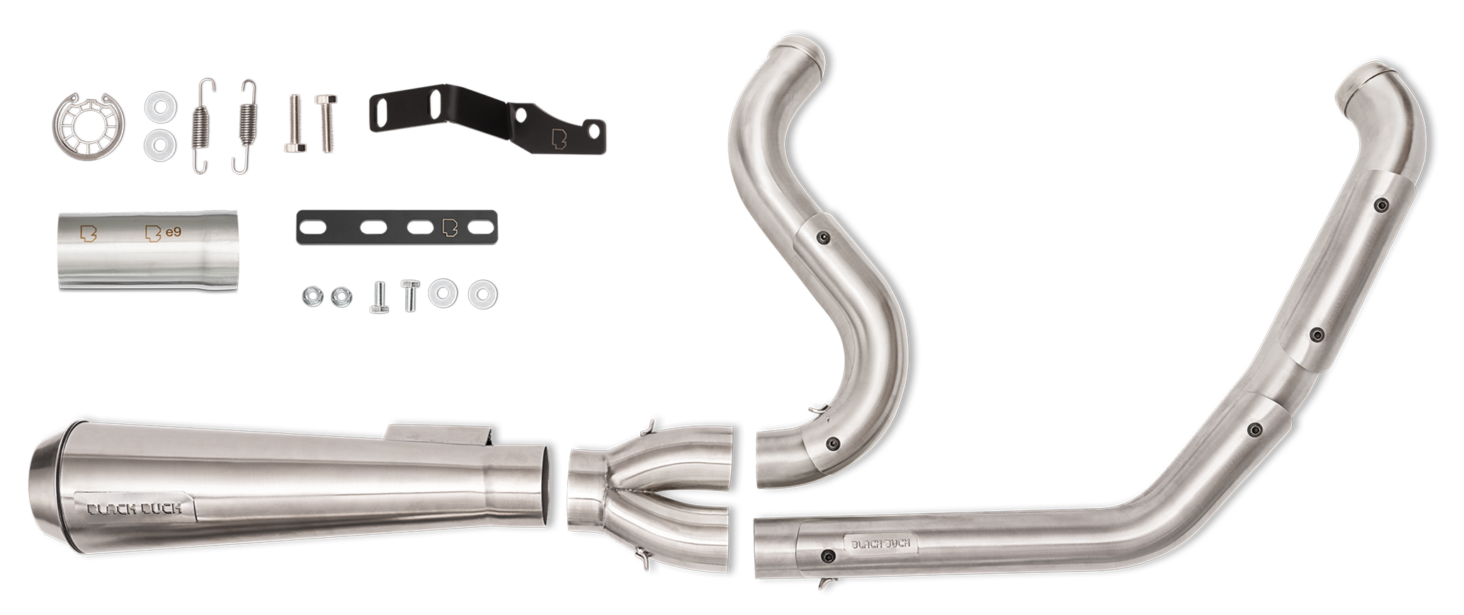 BLACK DUCK 2-INTO-1 FOR MILWAUKEE EIGHT TOURING - view 1