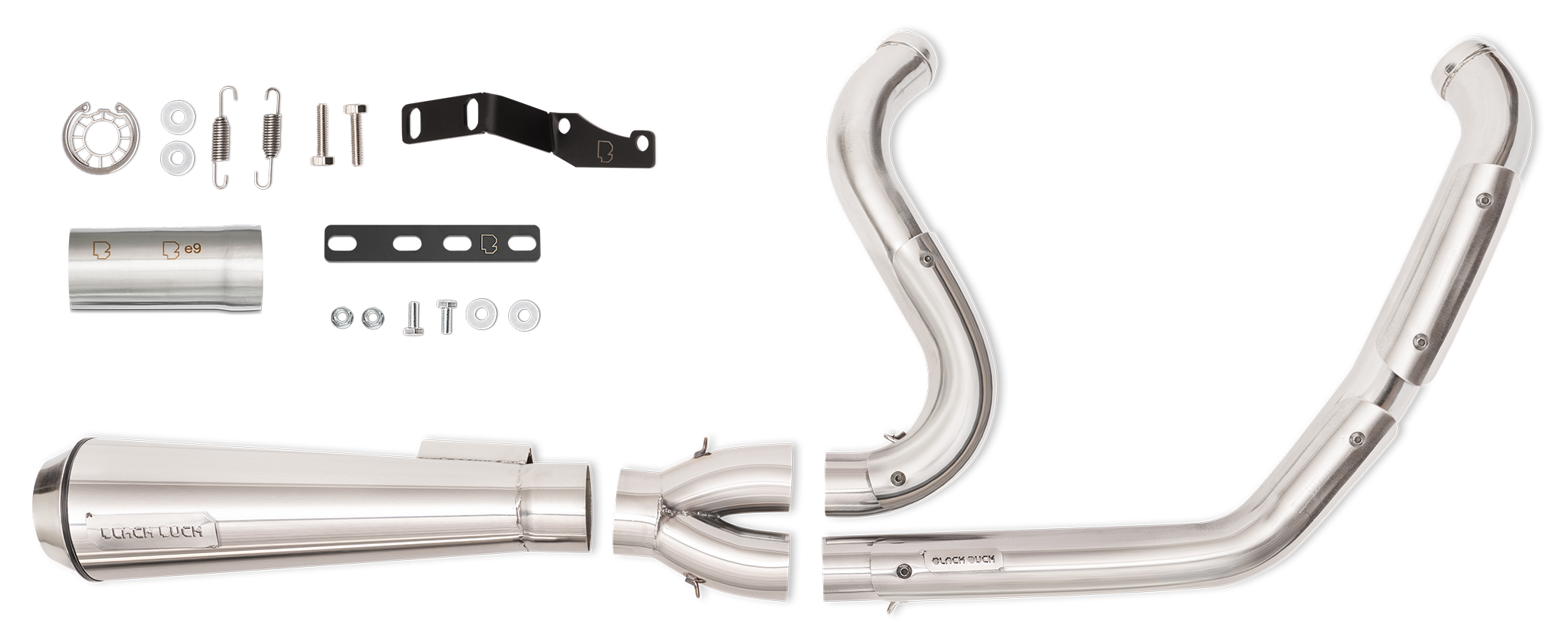BLACK DUCK 2-INTO-1 FOR MILWAUKEE EIGHT TOURING - view 1 Main image