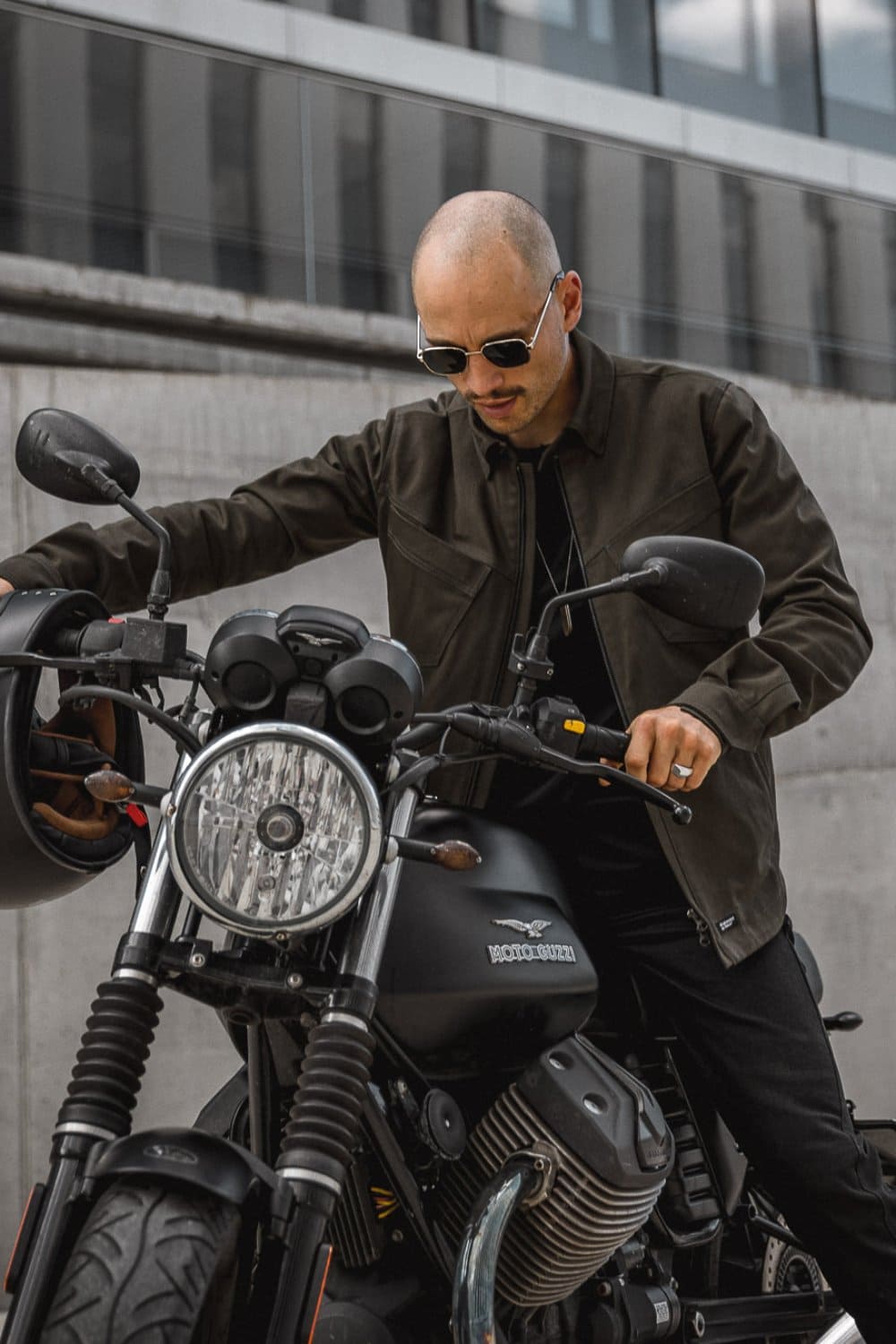 CAPO COR 02 – Motorcycle Shirt for Men Slim-Fit Cordura