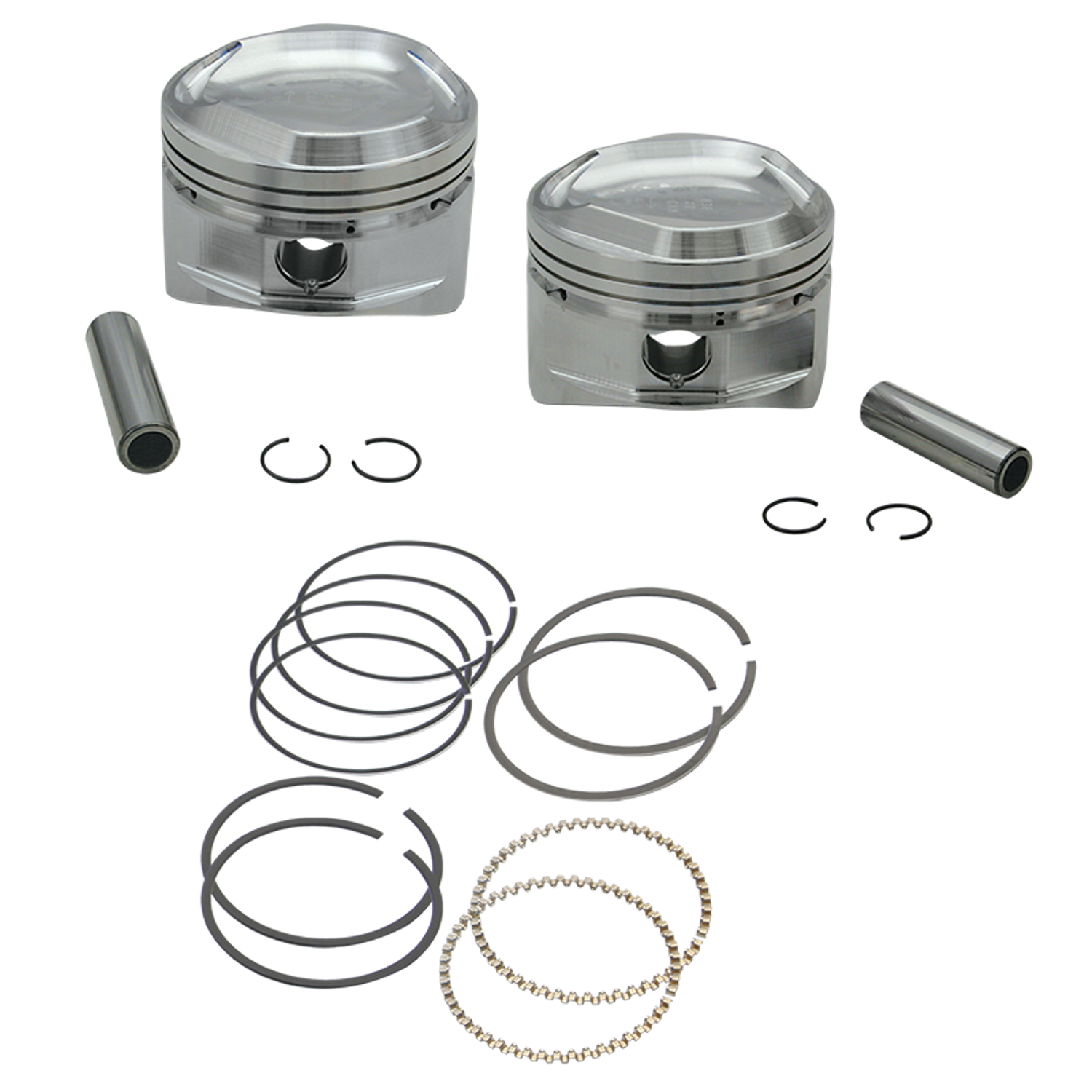 S&S 3 5/8" BIG BORE POWER PACKAGE FOR EVOLUTION BIG TWIN - view 1