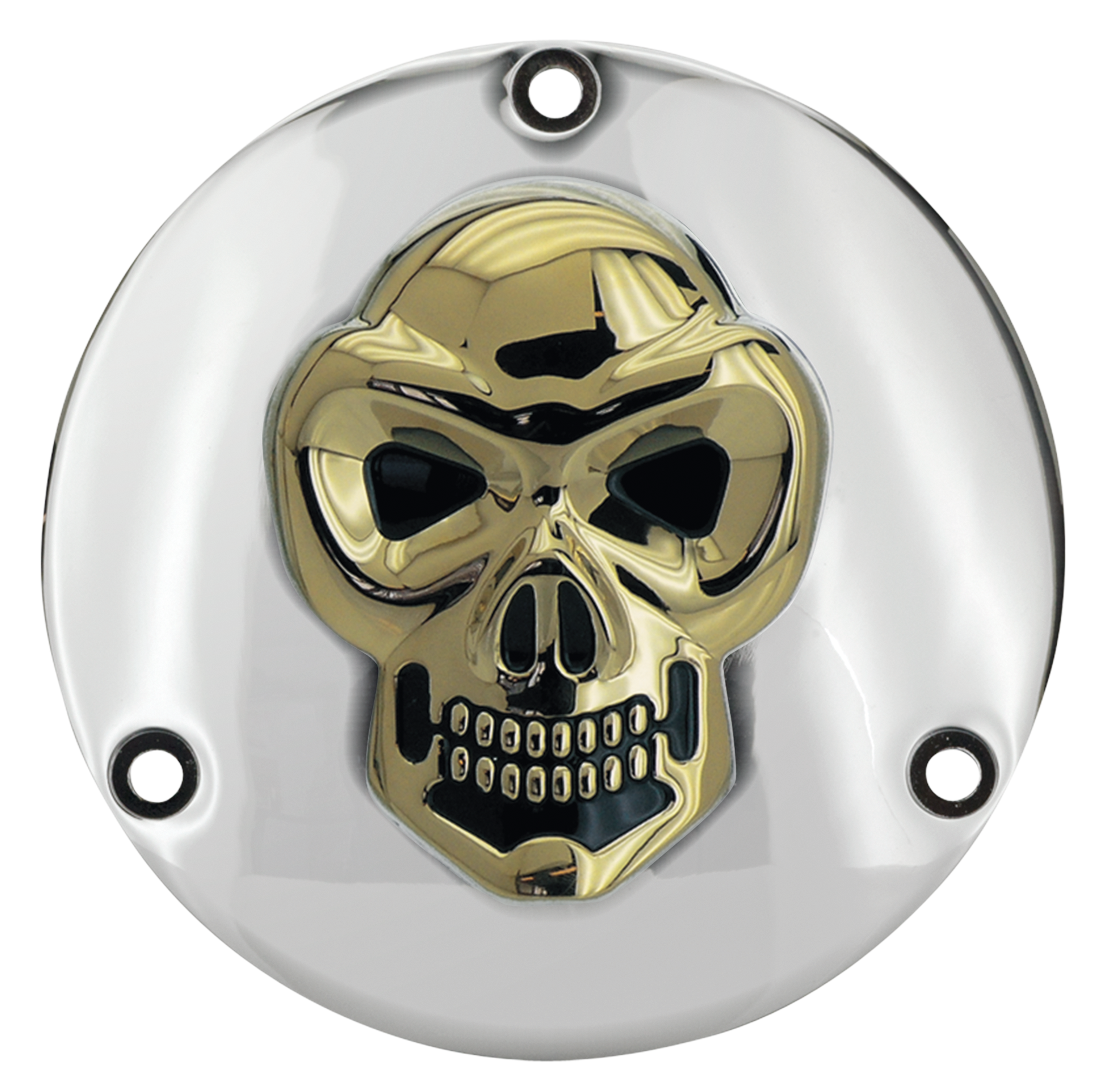 SKULLED ALUMINUM DERBY COVERS - view 1