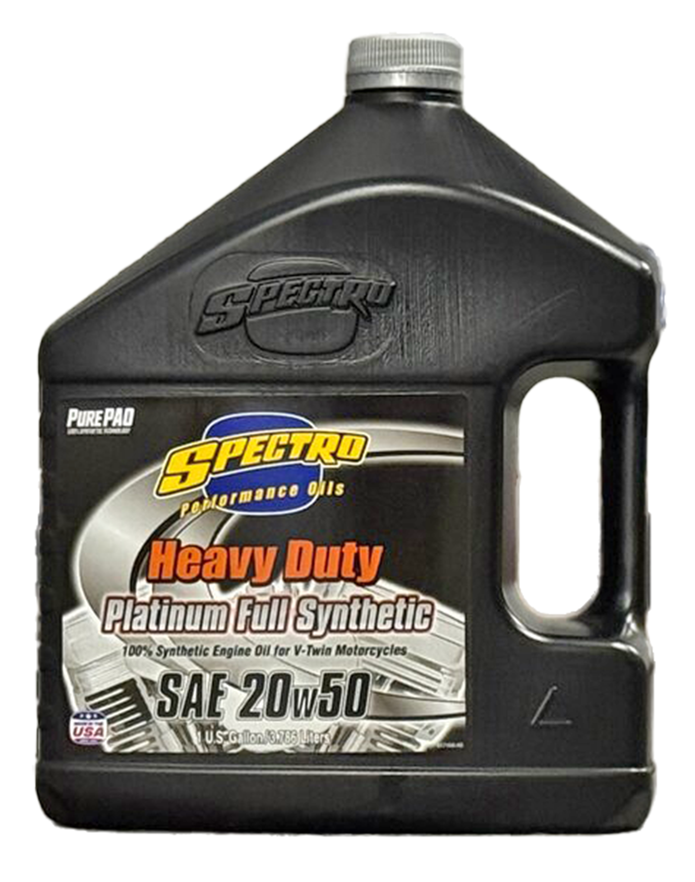 SPECTRO PLATINUM FULL SYNTHETIC SAE 20W50 MOTOR OIL - view 1