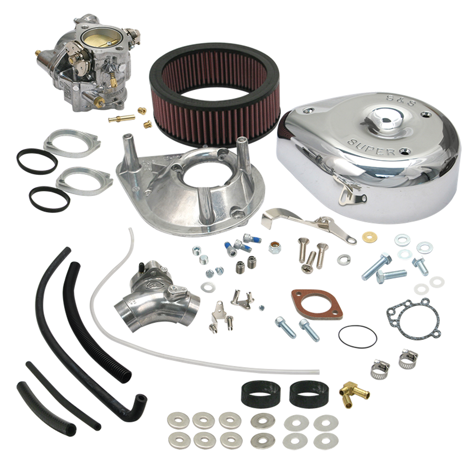 S&S SUPER-E AND SUPER-G CARBURETOR KITS - view 1