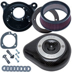 S&S STEALTH CARBON TEARDROP AIR CLEANER - view 1