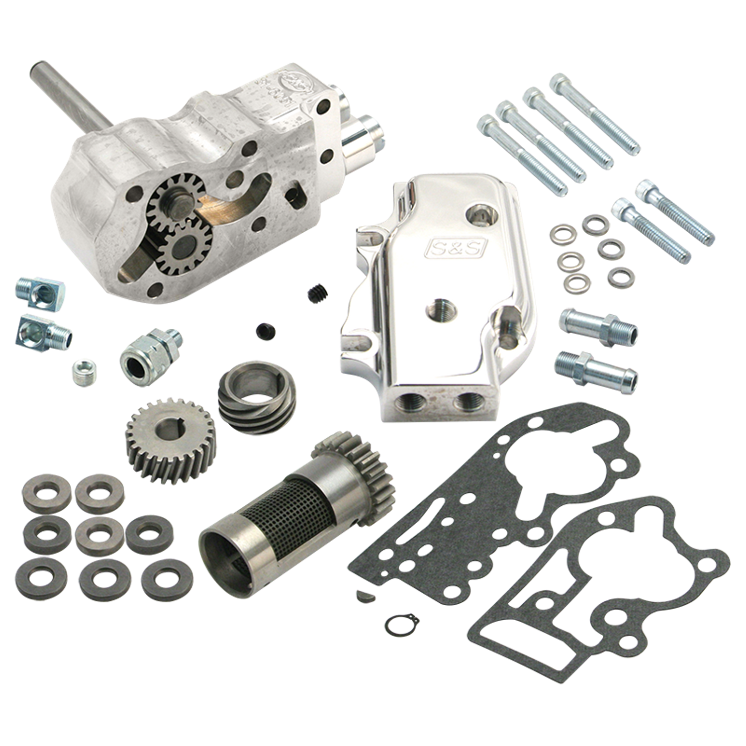 S&S BILLET OIL PUMP KITS FOR 1936 THRU 1999 BIG TWIN MODELS - view 1 Main image