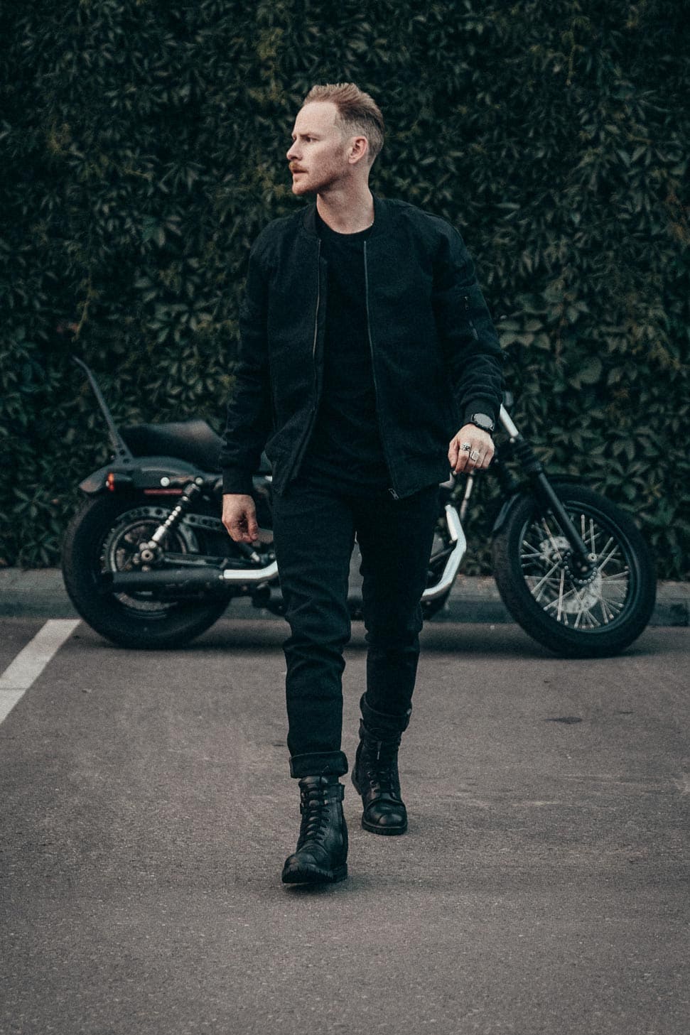 STEEL BLACK 02 – Men's Motorcycle Jeans Slim-Fit Dyneema