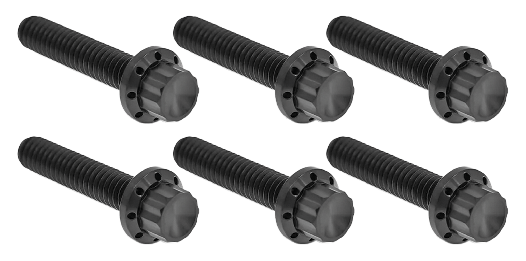TRANSMISSION SIDE COVER & TRAP DOOR TITANIUM 12-POINT BOLT KITS - view 1