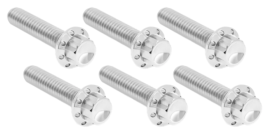 TRANSMISSION SIDE COVER & TRAP DOOR TITANIUM 12-POINT BOLT KITS - view 1