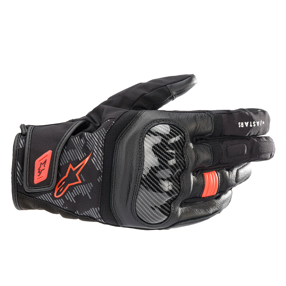 Alpinestars SMX Z Drystar Gloves Black Red & Fluo Main image