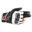 Alpinestars SMX Z Drystar Gloves Black White & Red Fluo