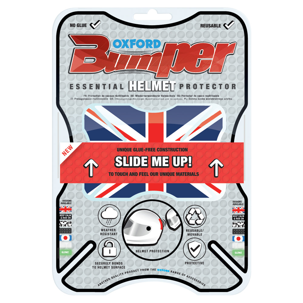 Oxford Union Jack Helmet Bumper Main image