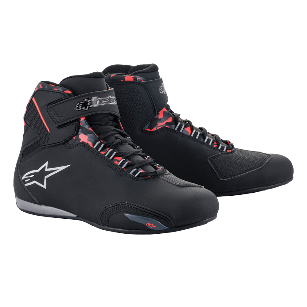 Alpinestars Sektor WP Shoe Blk/Dark Grey/Red.Fluo Main image