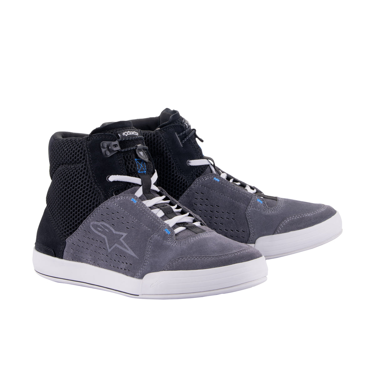 Alpinestars Chrome Air Shoes Black Cool Grey Blue Main image