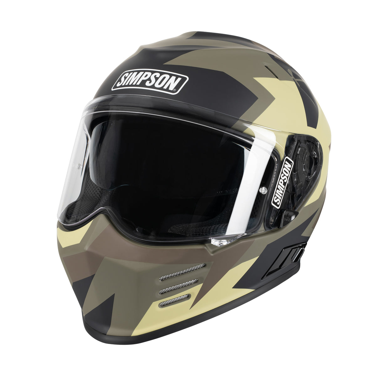 Simpson Venom Comanche (ECE-22.06)- Green/Brown Main image