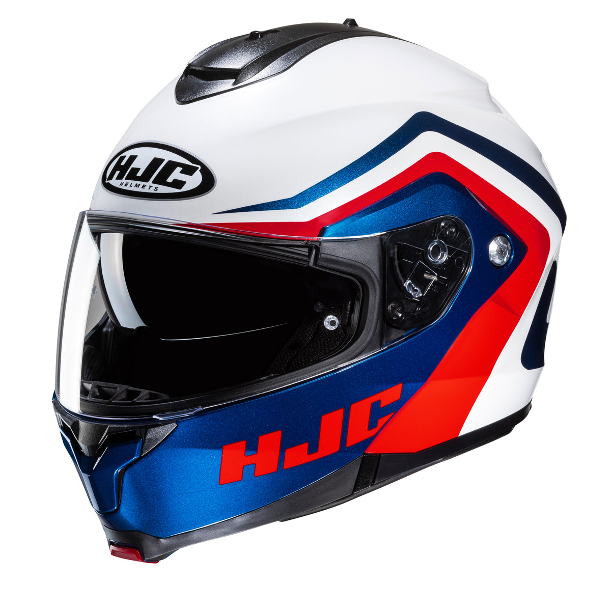 HJC C91N Nepos MC21 White Blue Red Main image