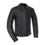 Oxford Henlow Leather MS Jacket Black